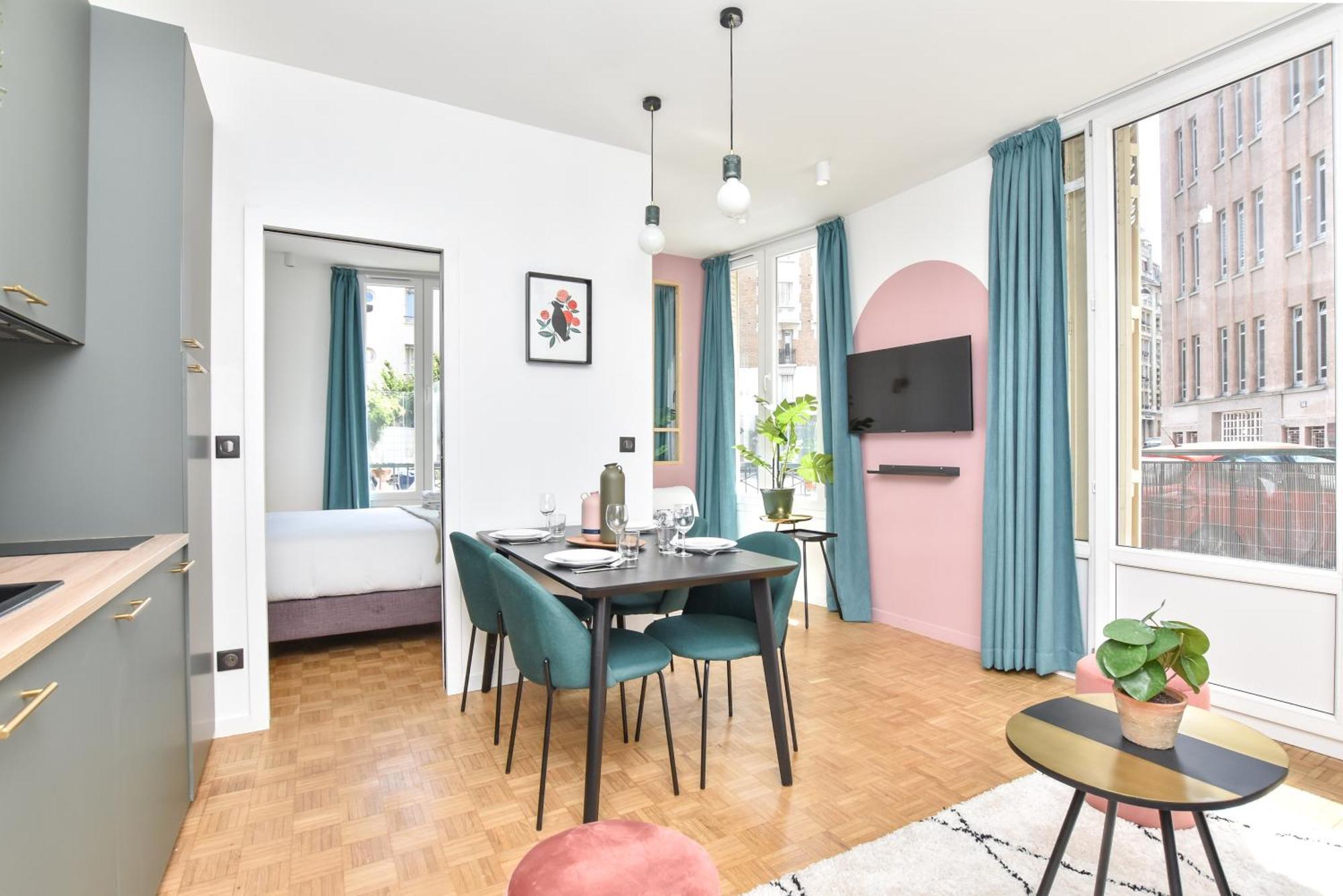 Apartament Charming And Cosy Flat Next To The Eiffel Tower Paryż Zewnętrze zdjęcie