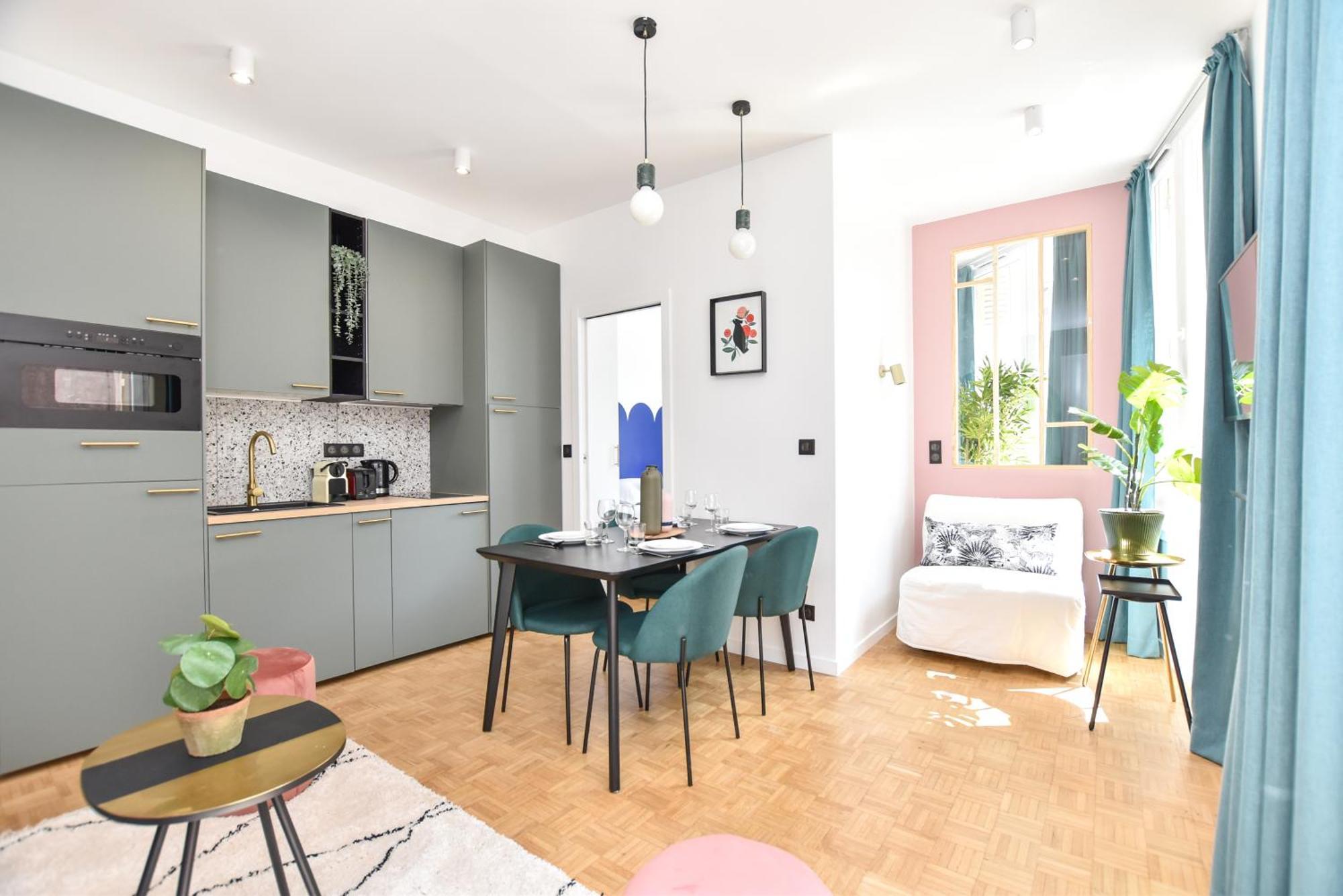 Apartament Charming And Cosy Flat Next To The Eiffel Tower Paryż Zewnętrze zdjęcie