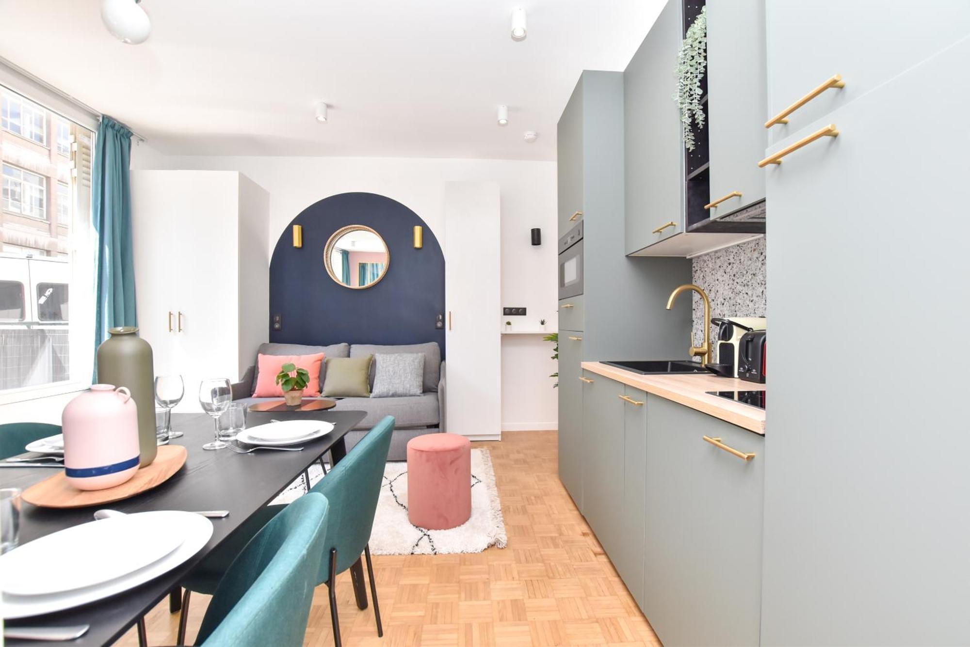 Apartament Charming And Cosy Flat Next To The Eiffel Tower Paryż Zewnętrze zdjęcie